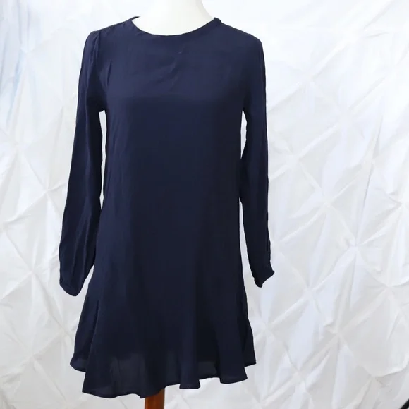 gap navy blue dress La Femme 31997 Dress